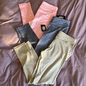 Lot Girls Athletic Leggings